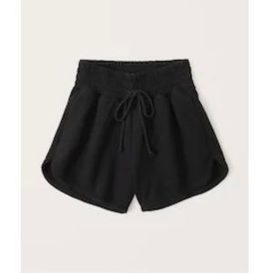 Abercrombie & Fitch Dolphin-Hem Fleece Shorts